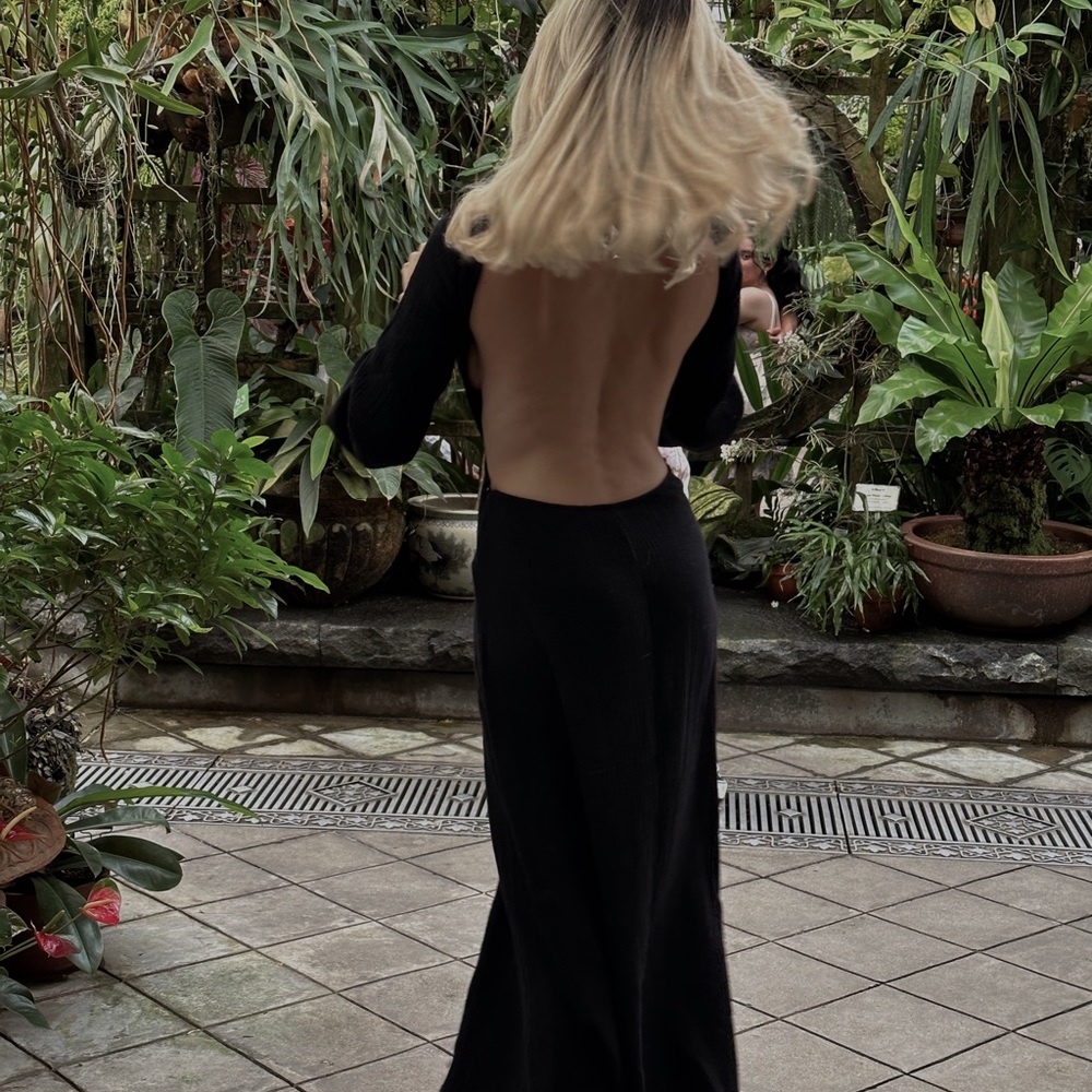 SNDYS Dahlia Maxi Dress in Black